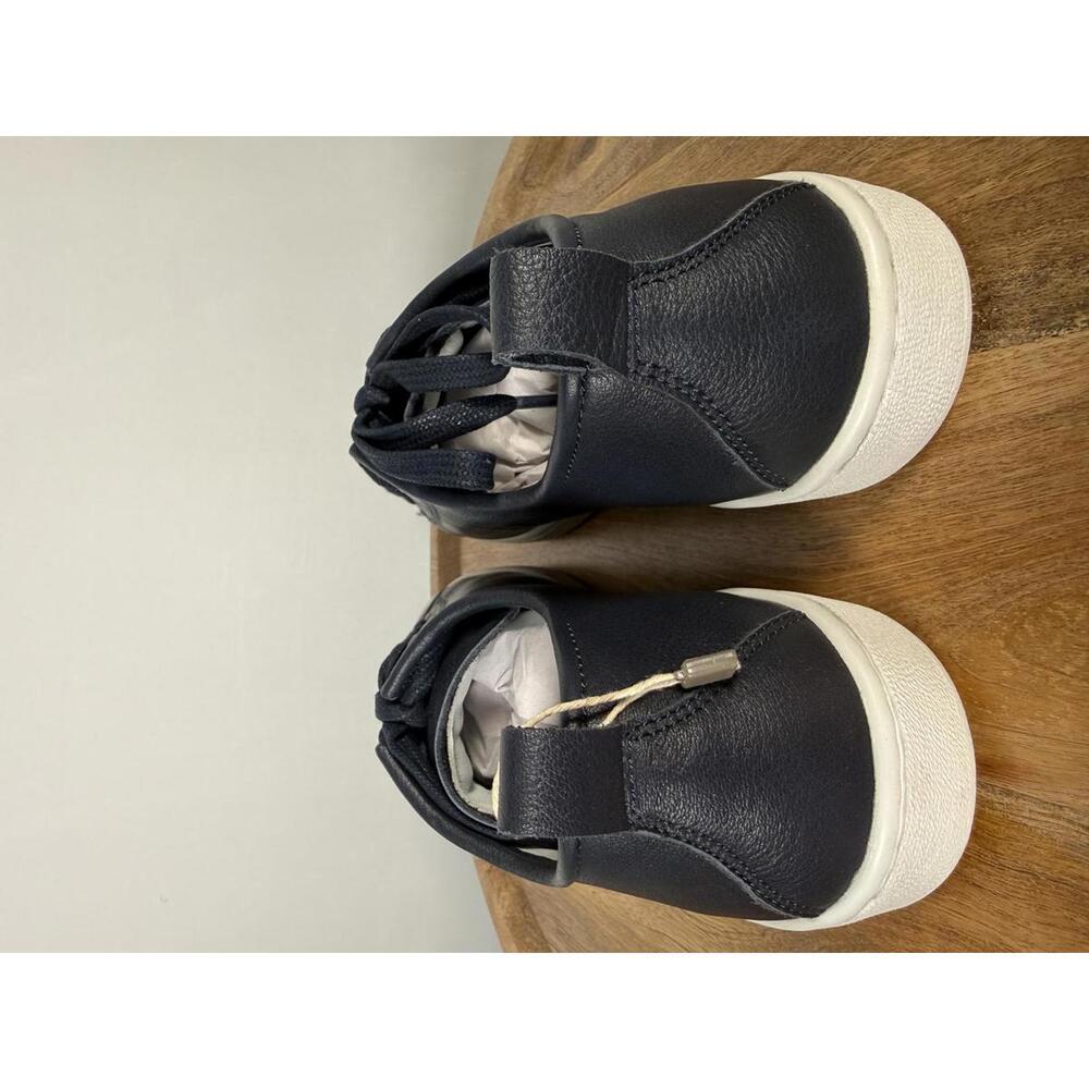 Paul Smith Miyata Leather Trainers Dark Navy Men’s 7 EU 40 Luxury Sneakers NWB - Picture 5 of 10